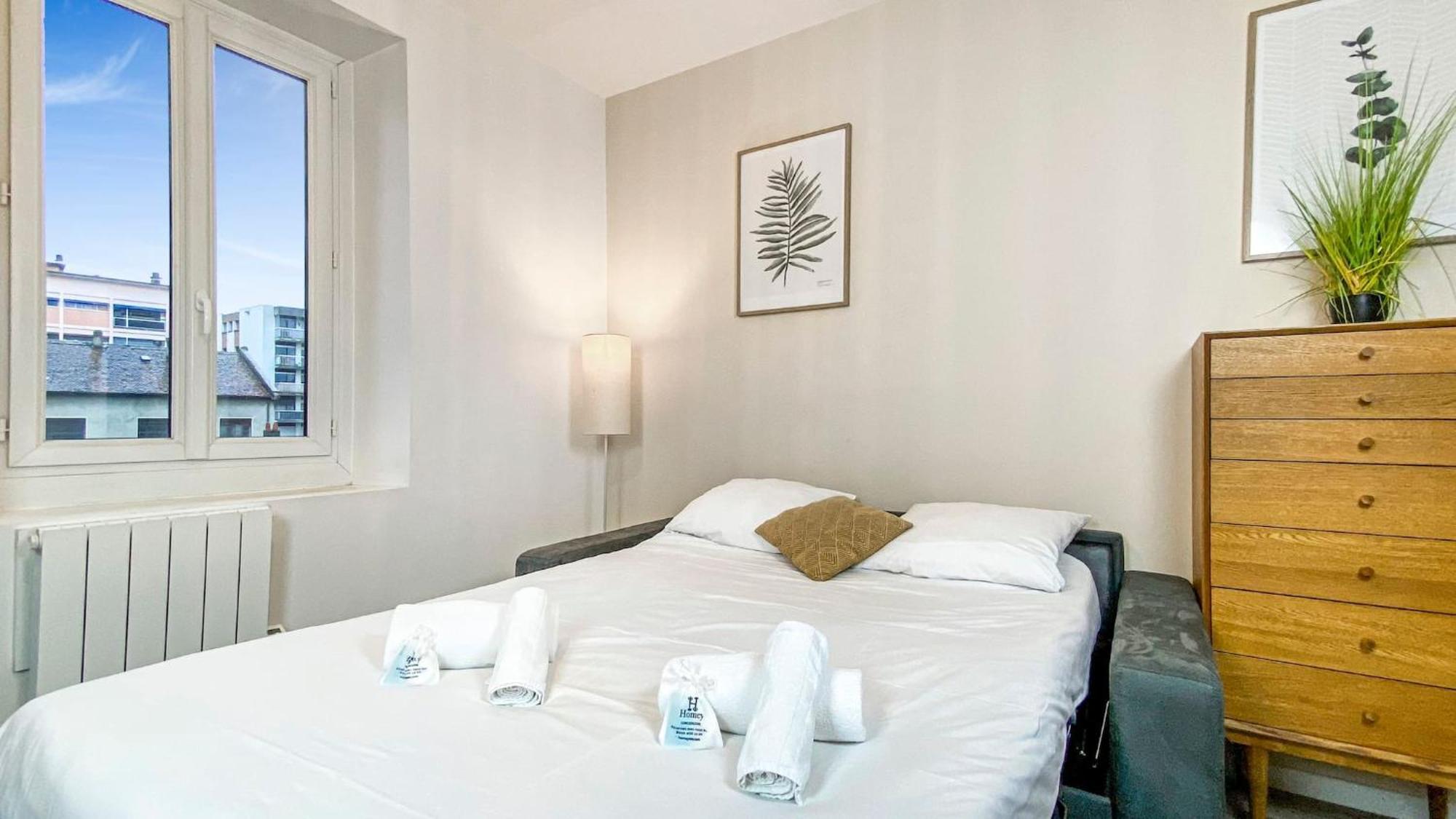 Homey Titi - Hyper-Centre - Proche Gare Et Tram - Lit Convertible - Wifi Gratuit Annemasse Εξωτερικό φωτογραφία